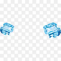 摄影夏日海报蓝色冰块-空若网 摄影夏日海报蓝色冰块-空若网