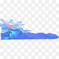 摄影高清手绘莲花效果-空若网 摄影高清手绘莲花效果-空若网