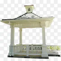 白色卡通建筑物效果摄影-空若网 白色卡通建筑物效果摄影-空若网