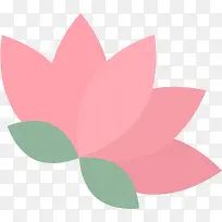 摄影手绘粉色莲花花朵效果-空若网 摄影手绘粉色莲花花朵效果-空若网