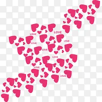 摄影海报爱心字体纸屑-空若网 摄影海报爱心字体纸屑-空若网