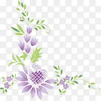 摄影手绘花朵效果-空若网 摄影手绘花朵效果-空若网