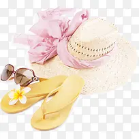 摄影夏日海边沙滩太阳帽-空若网 摄影夏日海边沙滩太阳帽-空若网