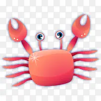 摄影手绘海边螃蟹效果-空若网 摄影手绘海边螃蟹效果-空若网