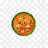 卡通简约美食甜点装饰广告设计-空若网 卡通简约美食甜点装饰广告设计-空若网