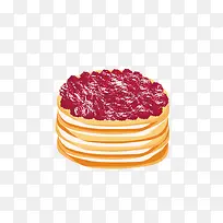 卡通简约美食装饰广告设计-空若网 卡通简约美食装饰广告设计-空若网