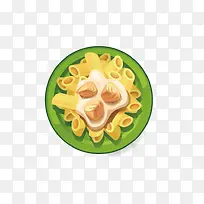 卡通简约美食甜点装饰广告设计-空若网 卡通简约美食甜点装饰广告设计-空若网