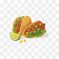 卡通简约美食甜点装饰广告设计-空若网 卡通简约美食甜点装饰广告设计-空若网