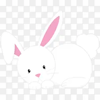 卡通可爱小动物装饰动物头像兔子-空若网 卡通可爱小动物装饰动物头像兔子-空若网