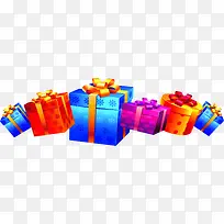 彩色促销节日礼盒-空若网 彩色促销节日礼盒-空若网