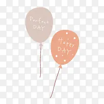 卡通手绘气球-空若网 卡通手绘气球-空若网