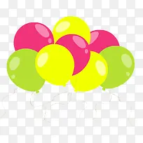 彩色精美气球-空若网 彩色精美气球-空若网