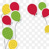 彩色气球-空若网 彩色气球-空若网