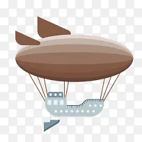 卡通装饰热气球小清新插画-空若网 卡通装饰热气球小清新插画-空若网