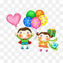 卡通手绘六一儿童-空若网 卡通手绘六一儿童-空若网