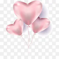 情人节粉色爱心气球-空若网 情人节粉色爱心气球-空若网