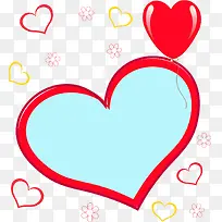 矢量手绘爱心-空若网 矢量手绘爱心-空若网
