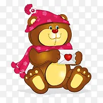 可爱爱心熊-空若网 可爱爱心熊-空若网