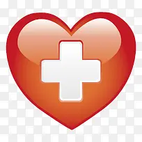卡通慈善爱心红十字矢量-空若网 卡通慈善爱心红十字矢量-空若网