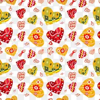 爱心底纹-空若网 爱心底纹-空若网