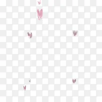 手绘爱心漂浮-空若网 手绘爱心漂浮-空若网