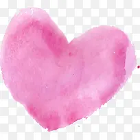 手绘粉色爱心-空若网 手绘粉色爱心-空若网
