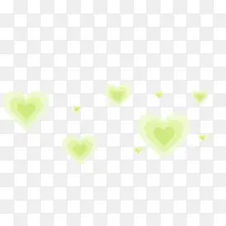 绿色爱心图案-空若网 绿色爱心图案-空若网