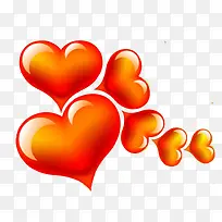 红色手绘爱心素材-空若网 红色手绘爱心素材-空若网