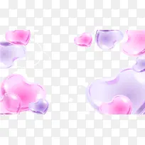 梦幻漂浮爱心-空若网 梦幻漂浮爱心-空若网