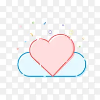 MBE风格爱心-空若网 MBE风格爱心-空若网