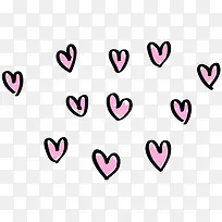 粉色的爱心-空若网 粉色的爱心-空若网