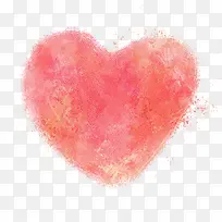 手绘的粉色爱心-空若网 手绘的粉色爱心-空若网
