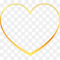 金色爱心-空若网 金色爱心-空若网