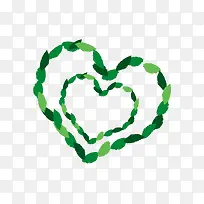 叶子爱心-空若网 叶子爱心-空若网