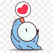 可爱卡通手绘动物-空若网 可爱卡通手绘动物-空若网