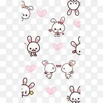 兔子爱心-空若网 兔子爱心-空若网
