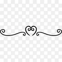 爱心线条-空若网 爱心线条-空若网