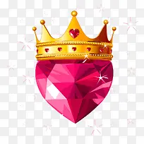 钻石爱心矢量图-空若网 钻石爱心矢量图-空若网