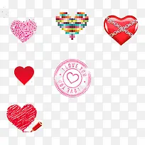 爱心素材-空若网 爱心素材-空若网