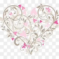 心形花纹素材-空若网 心形花纹素材-空若网