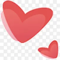手绘爱心投影-空若网 手绘爱心投影-空若网