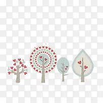 卡通手绘树-空若网 卡通手绘树-空若网