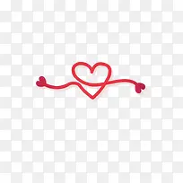 线 爱心-空若网 线 爱心-空若网