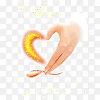 创意爱心手势-空若网 创意爱心手势-空若网