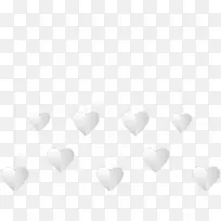 白色爱心-空若网 白色爱心-空若网