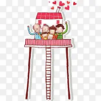 卡通插画-空若网 卡通插画-空若网