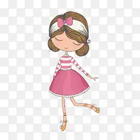 女孩插画-空若网 女孩插画-空若网