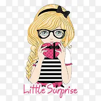 女孩插画-空若网 女孩插画-空若网