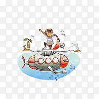 卡通插画-空若网 卡通插画-空若网