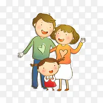 可爱的一家人-空若网 可爱的一家人-空若网